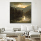 Nocturne in Gold by Sheila Finch on GIANT ART - landscapes seascapes lakes rivers