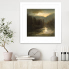 Nocturne in Gold by Sheila Finch on GIANT ART - landscapes seascapes lakes rivers