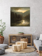 Nocturne in Gold by Sheila Finch on GIANT ART - landscapes seascapes lakes rivers