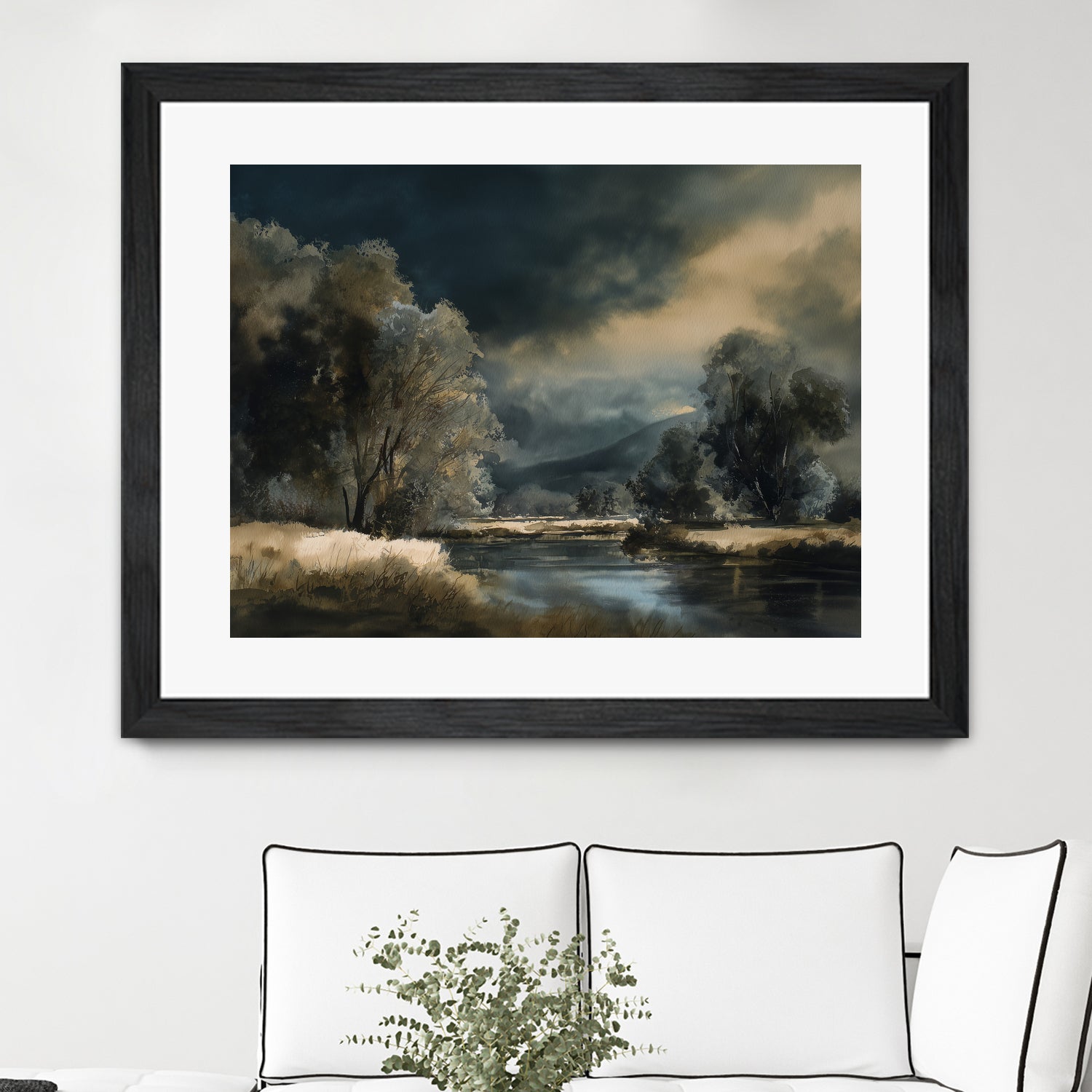 Dark Horizon I by Paula Freeman on GIANT ART - landscapes seascapes countryside