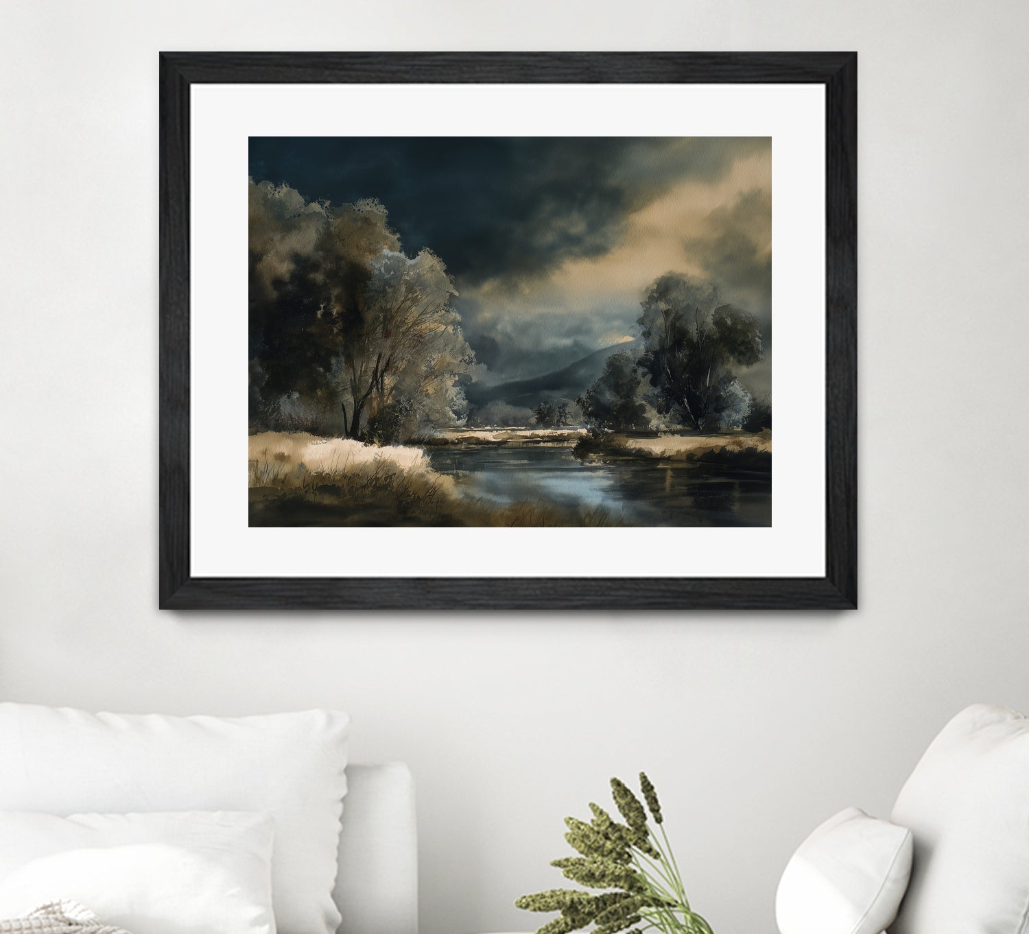 Dark Horizon I by Paula Freeman on GIANT ART - landscapes seascapes countryside