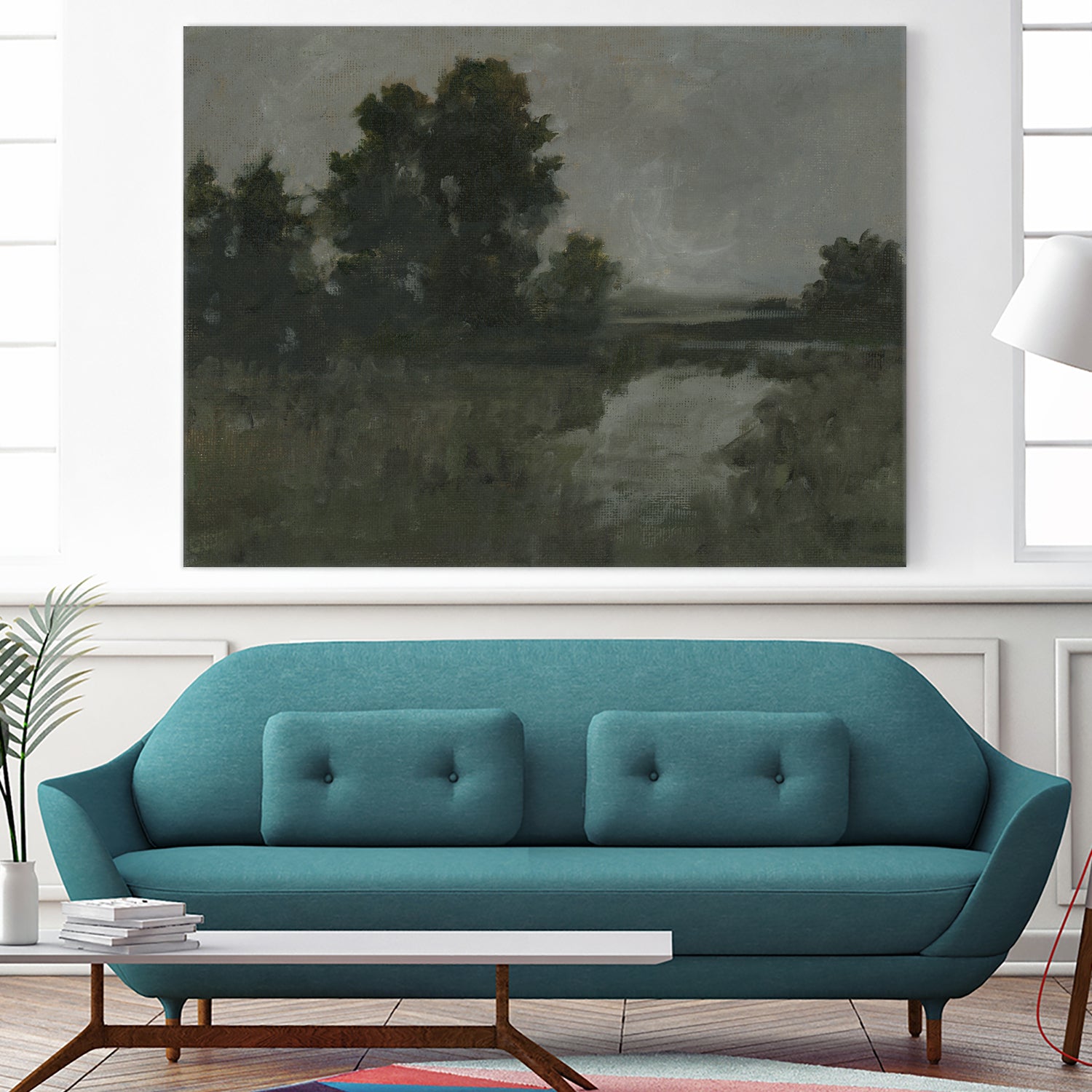 Moody Marsh I by Ethan Harper on GIANT ART - landscapes seascapes countryside