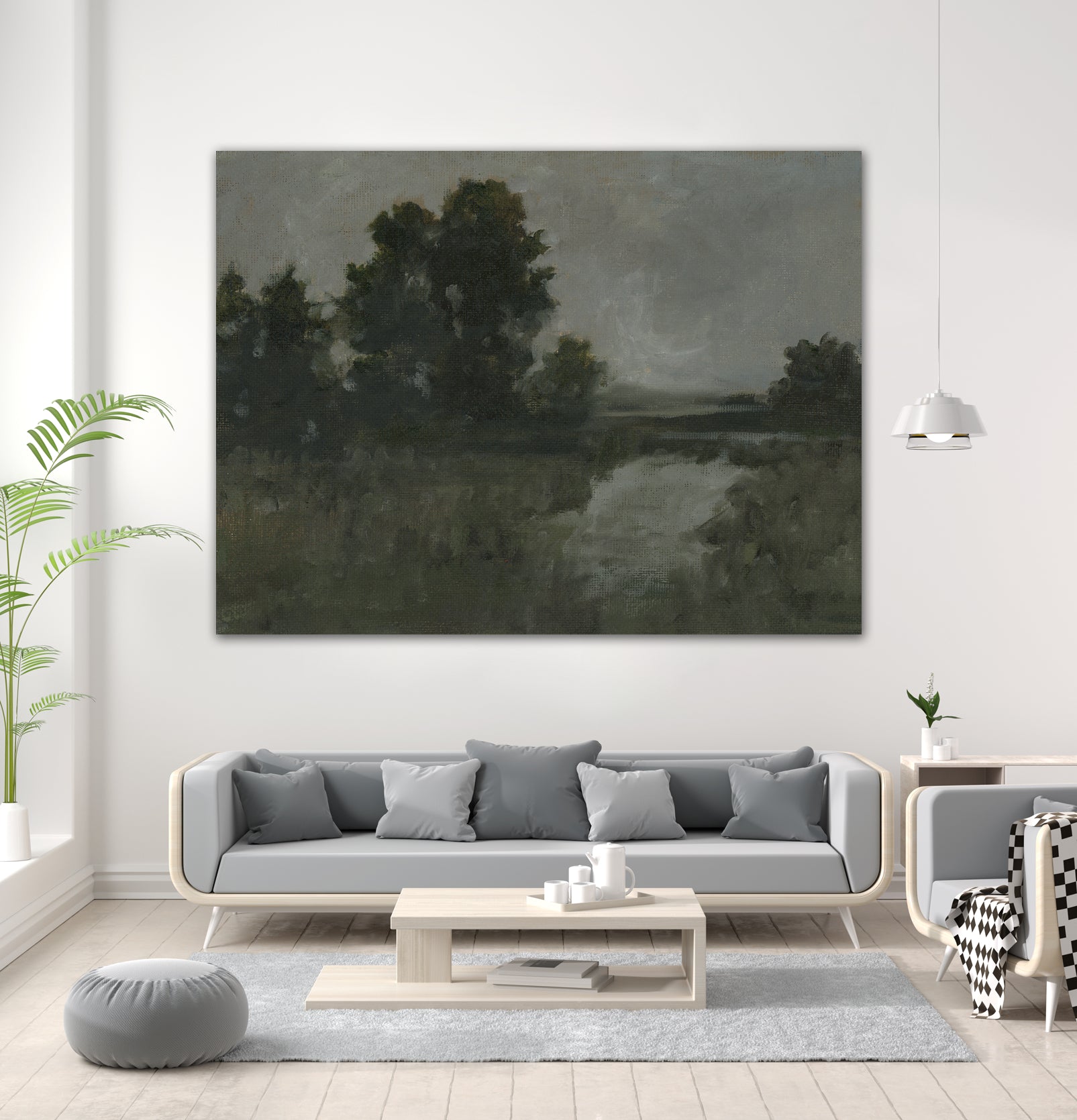 Moody Marsh I by Ethan Harper on GIANT ART - landscapes seascapes countryside