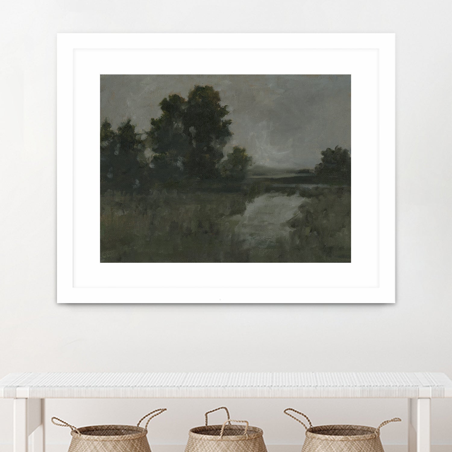 Moody Marsh I by Ethan Harper on GIANT ART - landscapes seascapes countryside