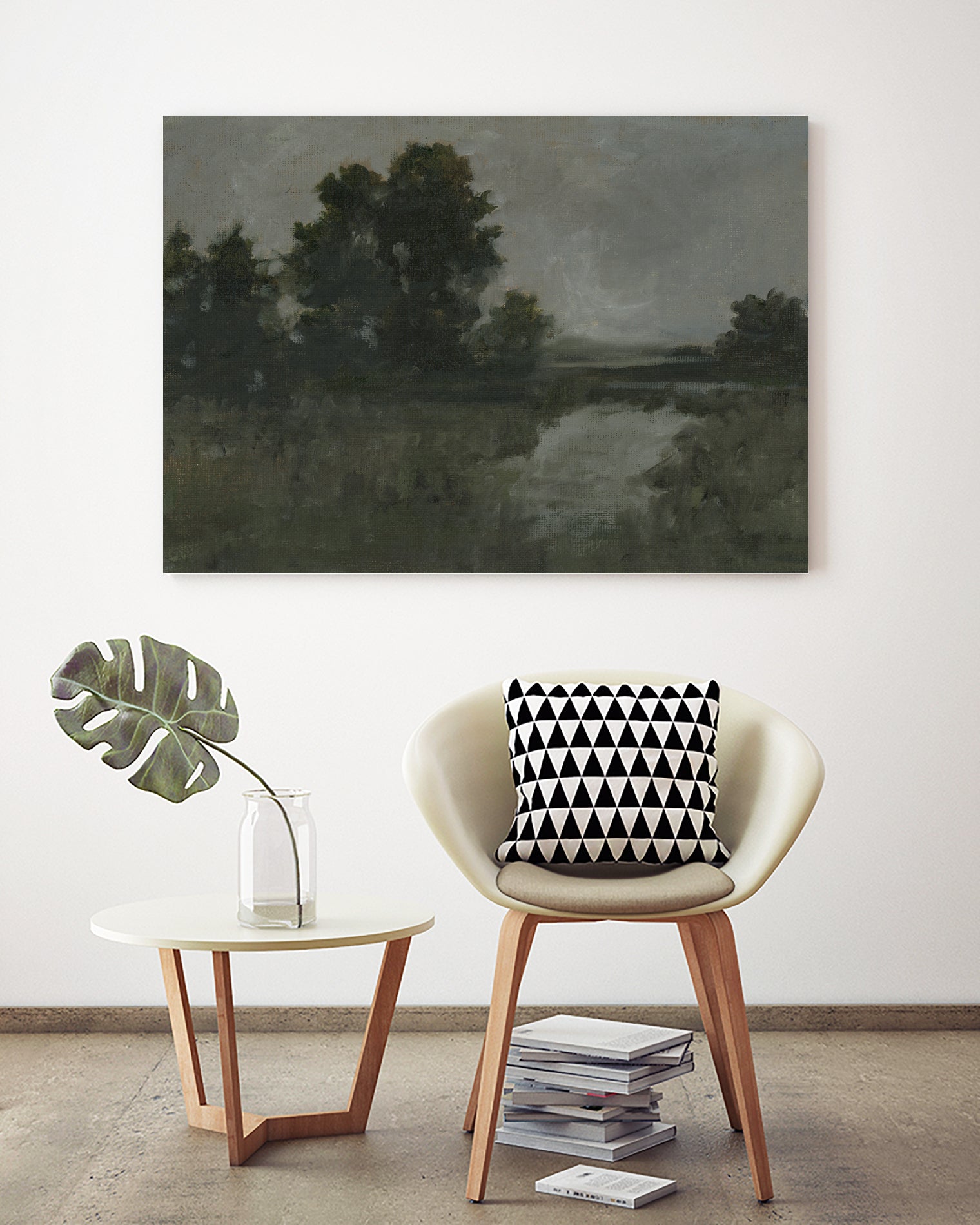 Moody Marsh I by Ethan Harper on GIANT ART - landscapes seascapes countryside