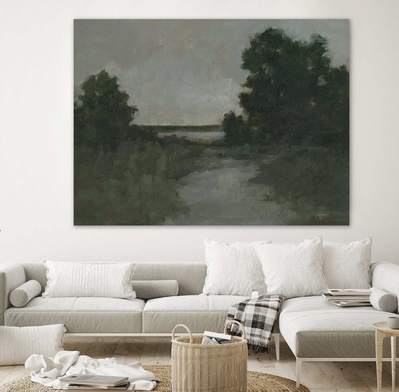 Moody Marsh II by Ethan Harper on GIANT ART - landscapes seascapes countryside