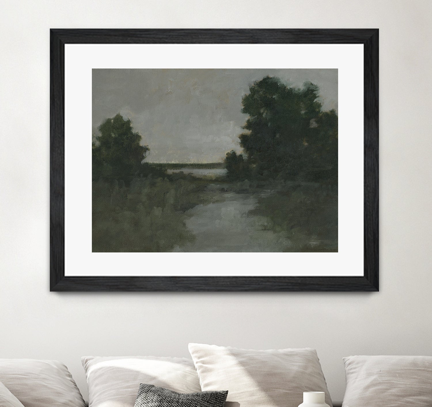 Moody Marsh II by Ethan Harper on GIANT ART - landscapes seascapes countryside