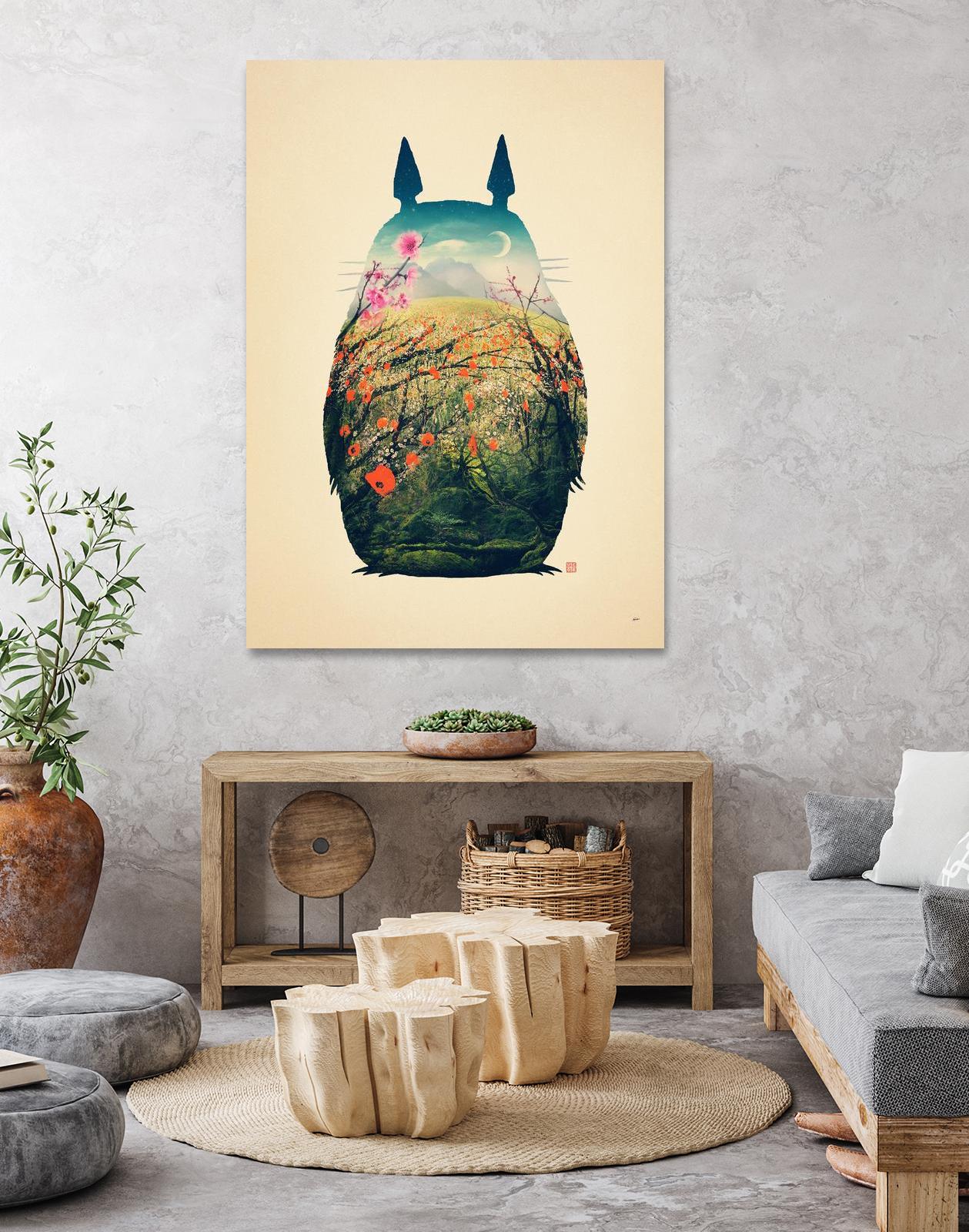 Tonari No Totoro by Victor Vercesi on GIANT ART