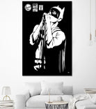 Post-Punk Dark Knight | The Shadowplay B&W Edition by Butcher Billy on GIANT ART
