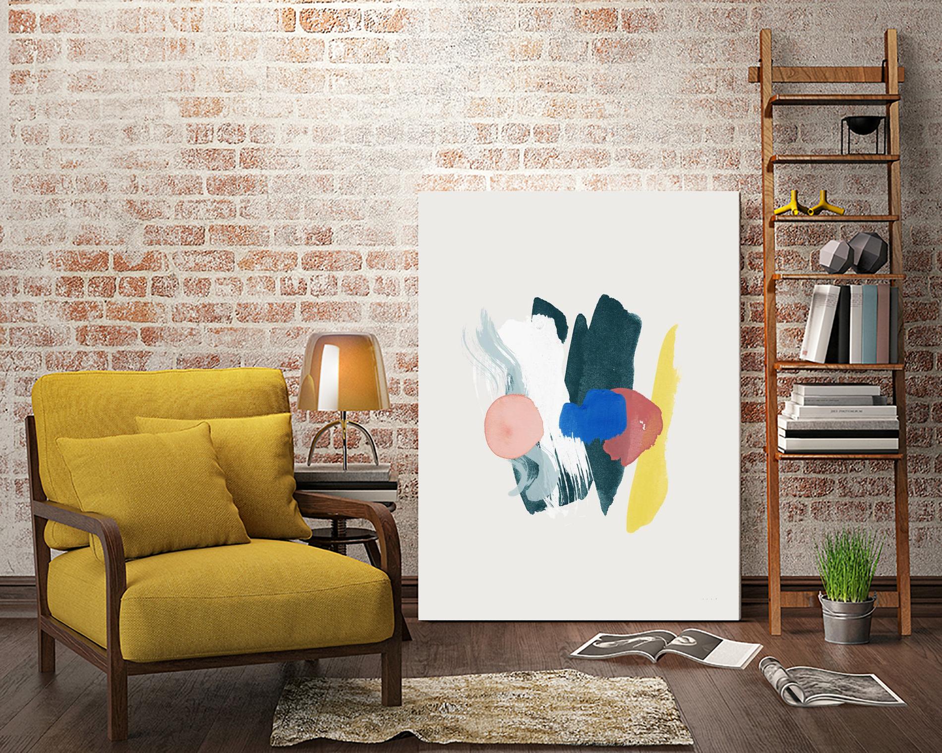 Euphoria by LEEMO on GIANT ART - pink abstract