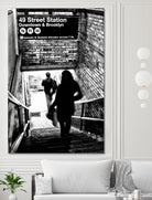 Subway Shadows by Karol Livote on GIANT ART