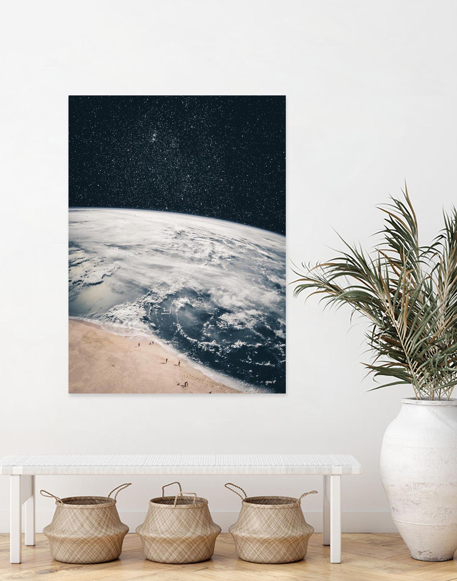 Walk on the beach by GEN Z by GEN Z on GIANT ART