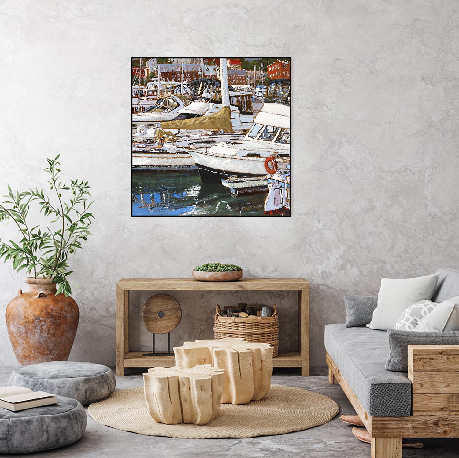 Bassin Louise by Gilles Bédard on GIANT ART - white winter scenes