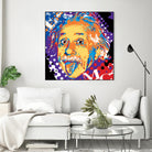 Albert by Ray Lengelé on GIANT ART - purple celebrities