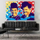 L&H by Ray Lengelé on GIANT ART - blue street art movies