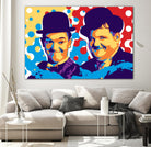 L&H by Ray Lengelé on GIANT ART - blue street art movies