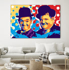 L&H by Ray Lengelé on GIANT ART - blue street art movies