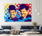 L&H by Ray Lengelé on GIANT ART - blue street art movies