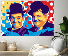 L&H by Ray Lengelé on GIANT ART - blue street art movies