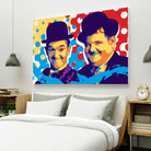L&H by Ray Lengelé on GIANT ART - blue street art movies