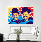 L&H by Ray Lengelé on GIANT ART - blue street art movies