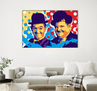 L&H by Ray Lengelé on GIANT ART - blue street art movies