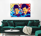 L&H by Ray Lengelé on GIANT ART - blue street art movies