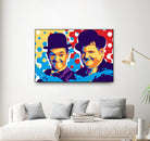 L&H by Ray Lengelé on GIANT ART - blue street art movies