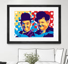L&H by Ray Lengelé on GIANT ART - blue street art movies