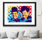 L&H by Ray Lengelé on GIANT ART - blue street art movies