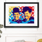 L&H by Ray Lengelé on GIANT ART - blue street art movies