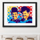 L&H by Ray Lengelé on GIANT ART - blue street art movies