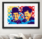 L&H by Ray Lengelé on GIANT ART - blue street art movies