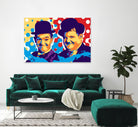 L&H by Ray Lengelé on GIANT ART - blue street art movies