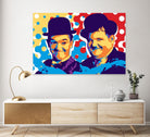 L&H by Ray Lengelé on GIANT ART - blue street art movies