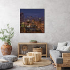 Montreal view by Jefd on GIANT ART - blue city scene
