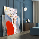 Salsa by Kathleen Cloutier on GIANT ART - red abstract