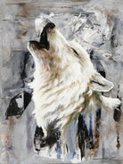 Glacier by Marie Andrée Leblond on GIANT ART - white animals