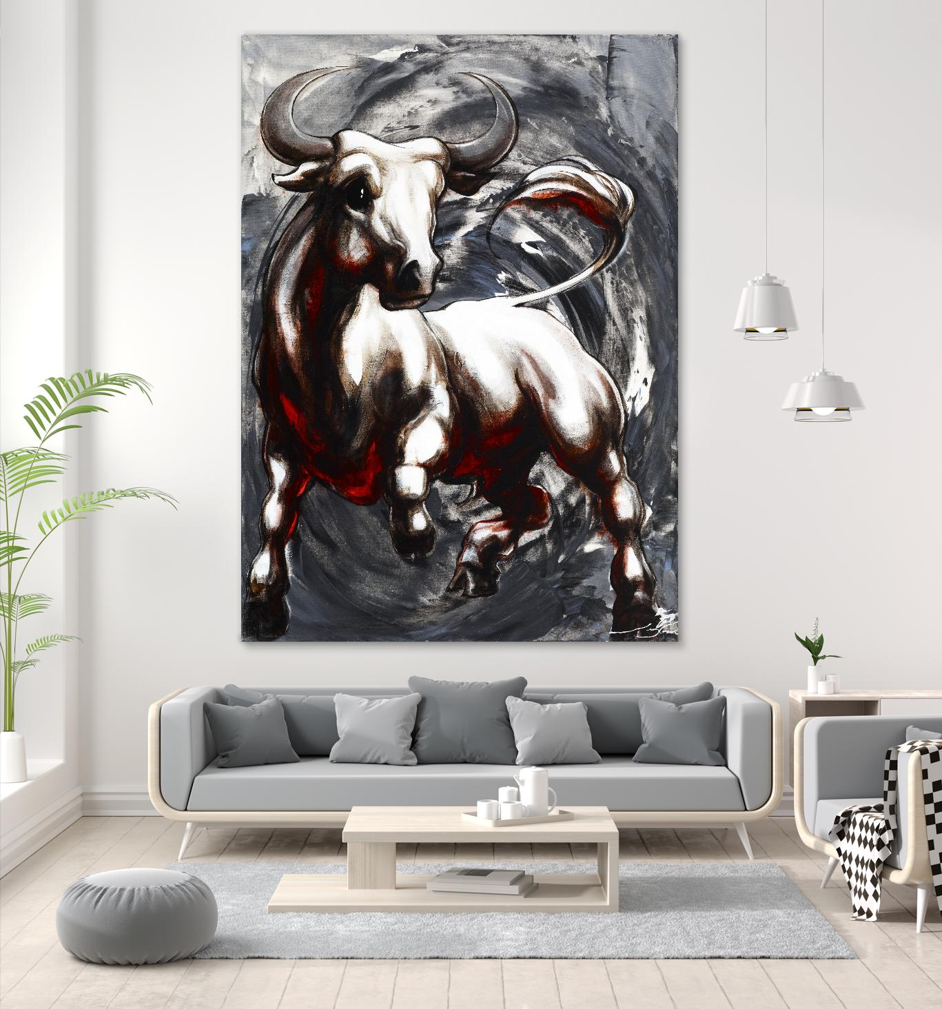 Deadline by Marie Andrée Leblond on GIANT ART - white animals
