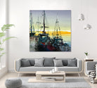 Ensemble by Roland Palmaerts on GIANT ART - blue sea scene