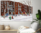 Il parait que l'hiver sera long by Nicole Laporte on GIANT ART - brown winter scenes