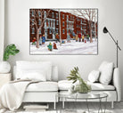 Il parait que l'hiver sera long by Nicole Laporte on GIANT ART - brown winter scenes