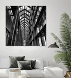 Rban Line V by Jean-François Dupuis on GIANT ART - black city scene