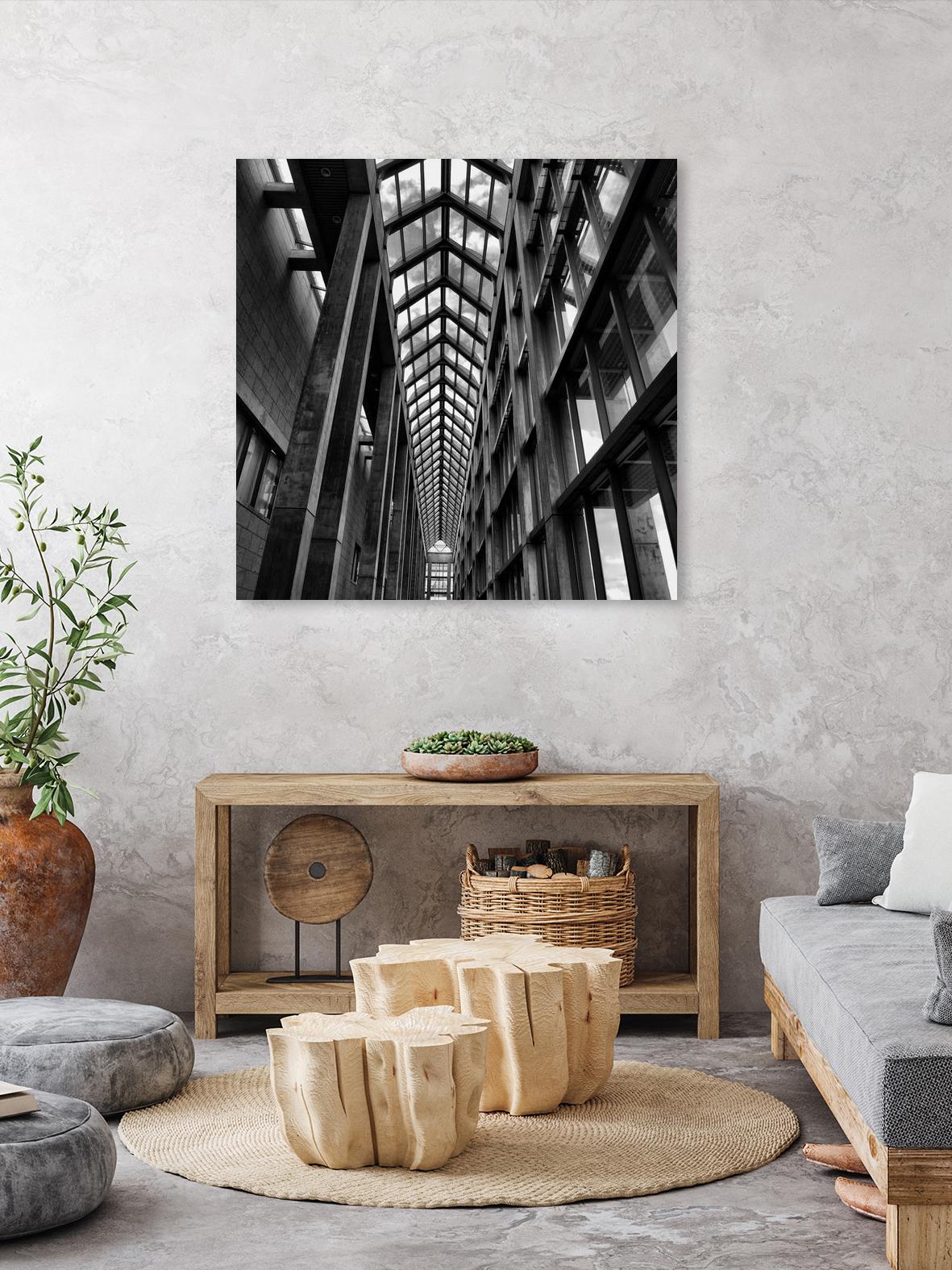 Rban Line V by Jean-François Dupuis on GIANT ART - black city scene canadian artists
