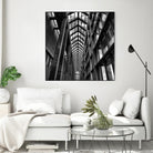 Rban Line V by Jean-François Dupuis on GIANT ART - black city scene