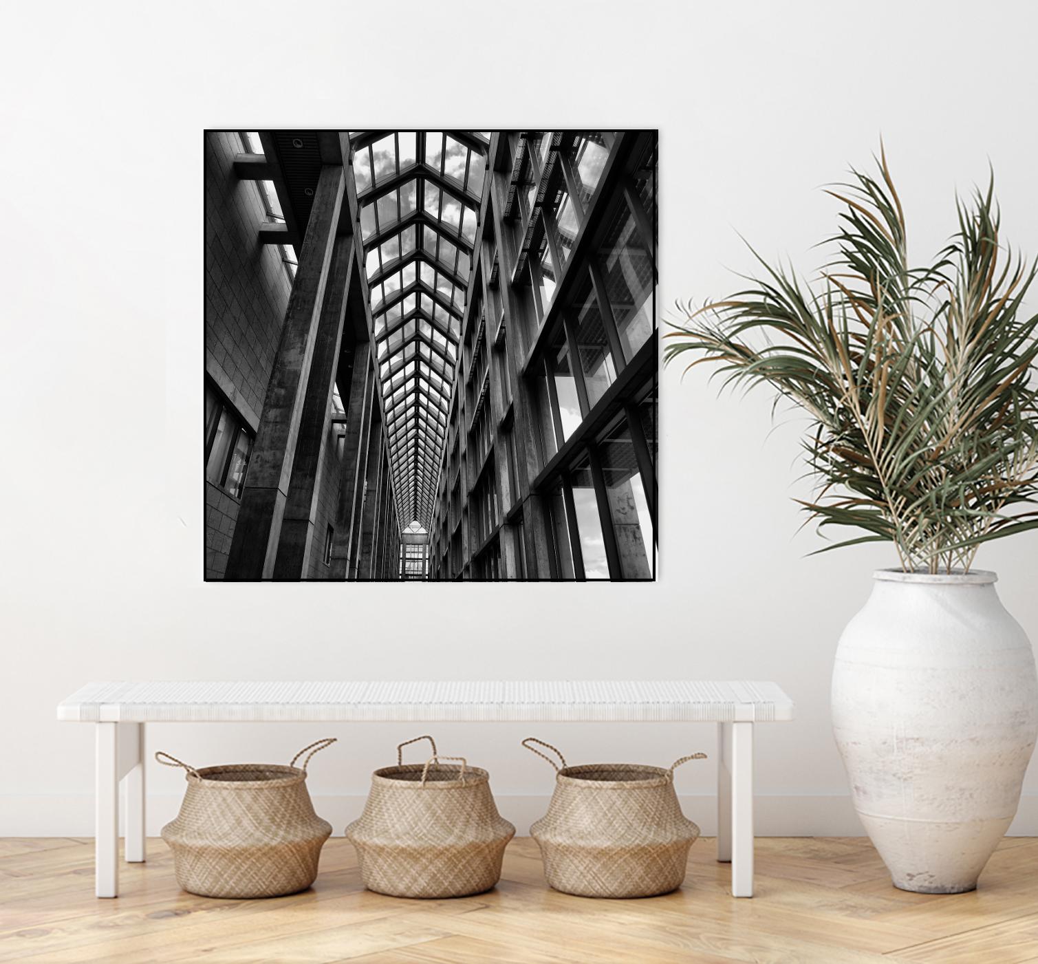 Rban Line V by Jean-François Dupuis on GIANT ART - black city scene