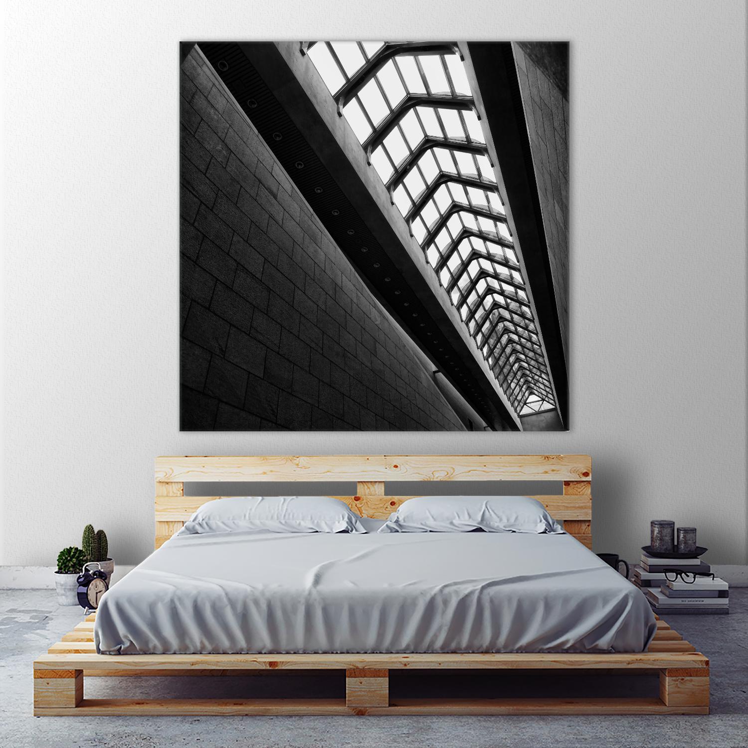 Urban line VI by Jean-François Dupuis on GIANT ART - white architectural