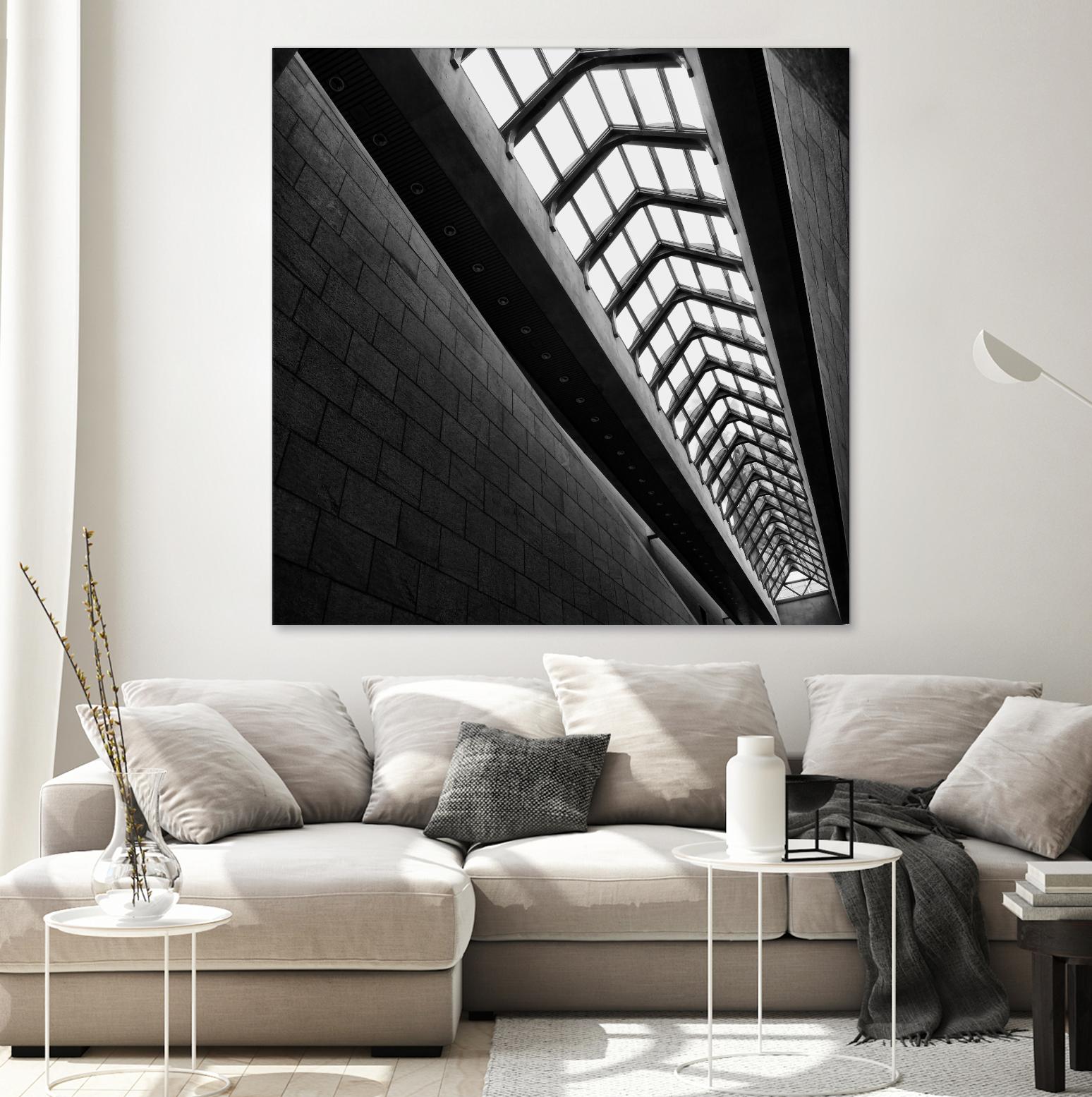 Urban line VI by Jean-François Dupuis on GIANT ART - white architectural