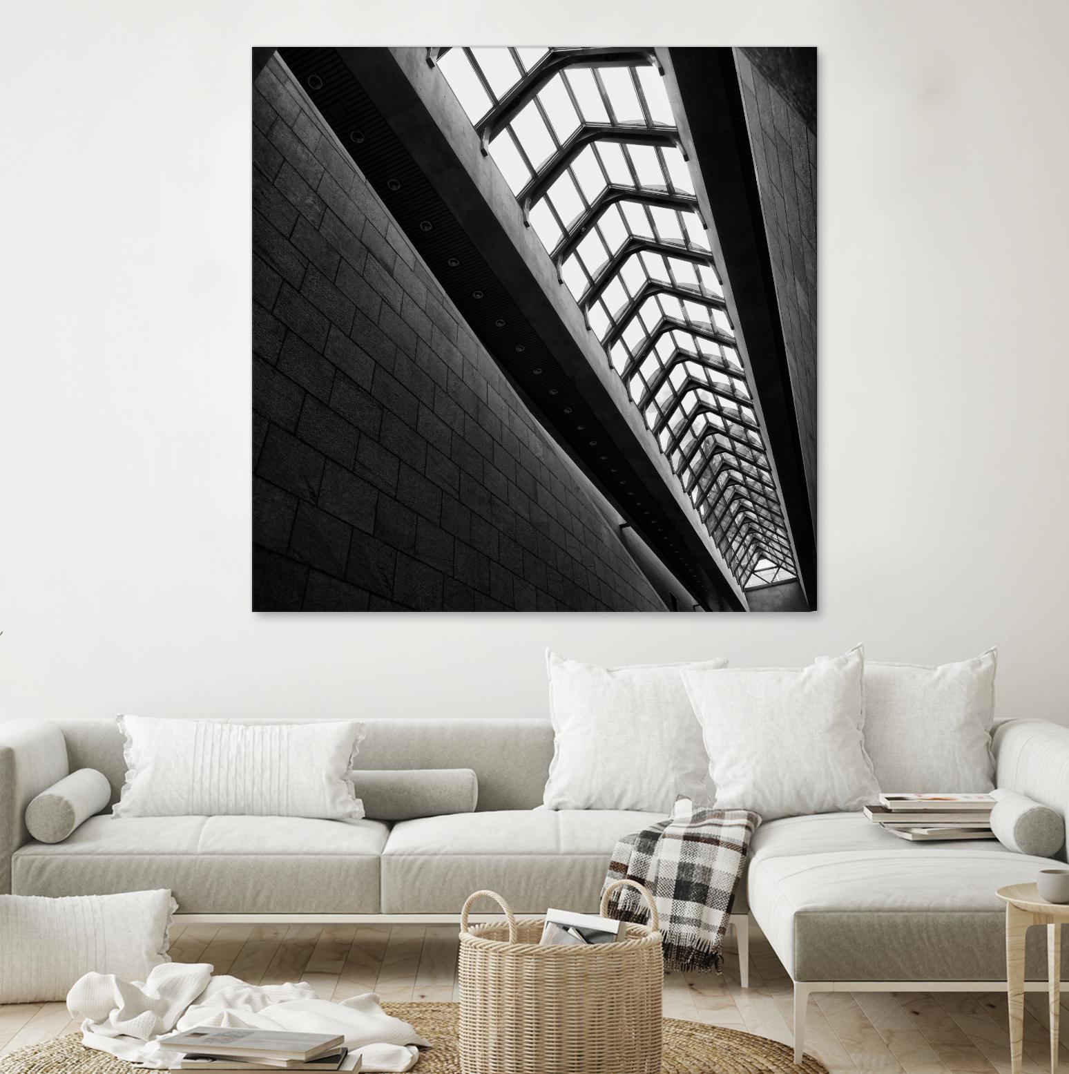 Urban line VI by Jean-François Dupuis on GIANT ART - white architectural