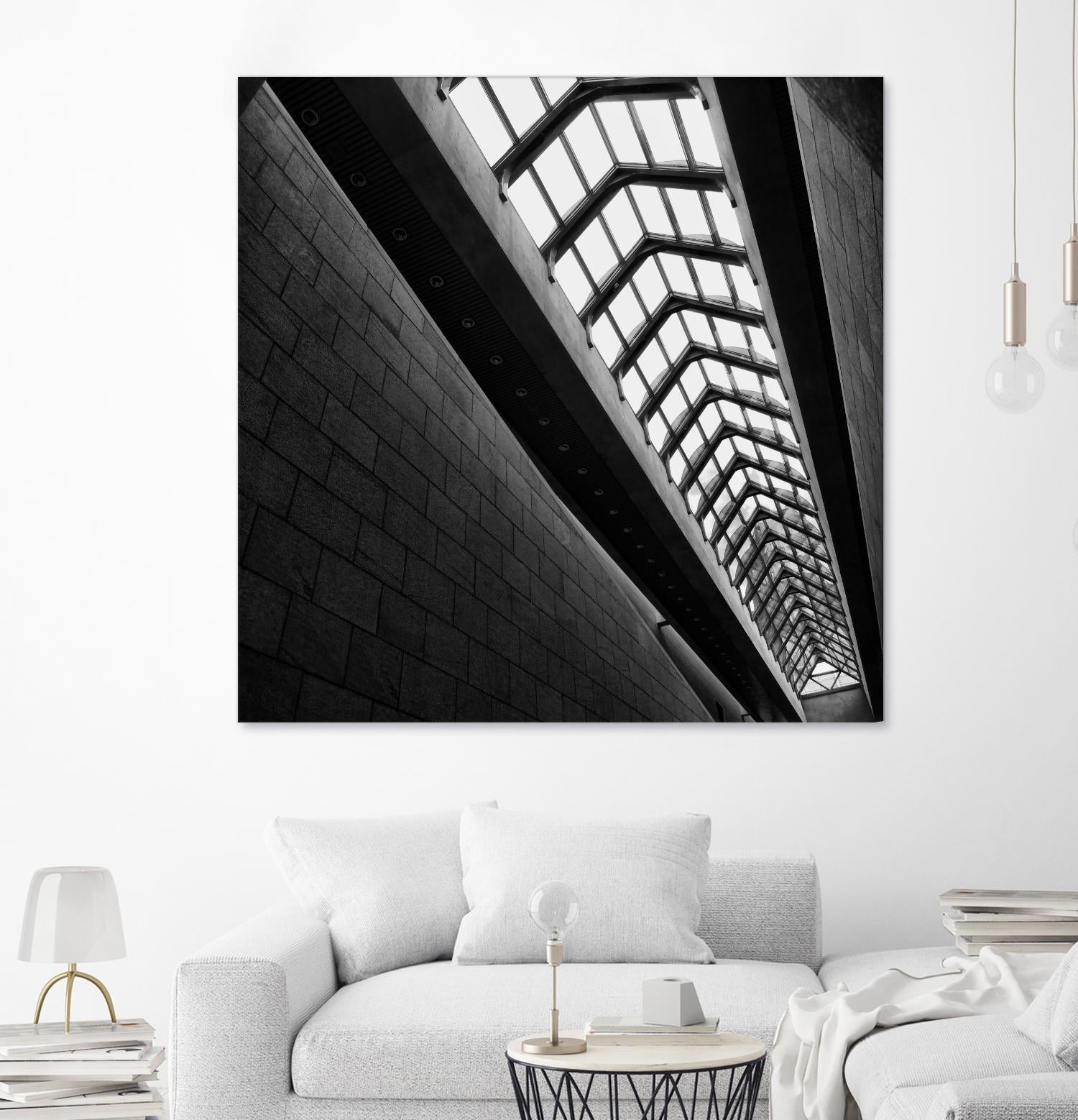 Urban line VI by Jean-François Dupuis on GIANT ART - white architectural